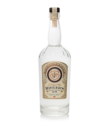 J. Rieger & Co. Midwestern Dry Gin is one of the best gins for 2022