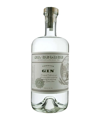 St. George Spirits Terroir Gin is one of the best gins for 2022