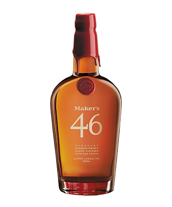 Maker's Mark 46 is one of the best cheap Bourbons for 2023.