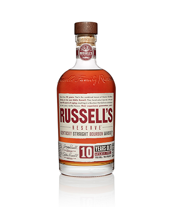 Russell's Reserve 10 Years Old is one of the best cheap Bourbons for 2023.