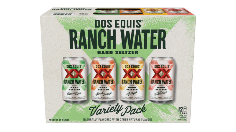 Aside from its original lime flavor, Dos Equis is also launching a new mixed variety pack including blood orange, mango, and spicy grapefruit flavors.