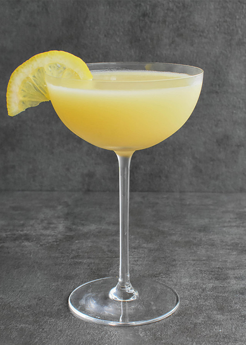 Double Lemon Gimlet is one of the best lemony cocktails for spring