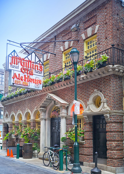 McGillin's is one of the oldest irish pubs in the country