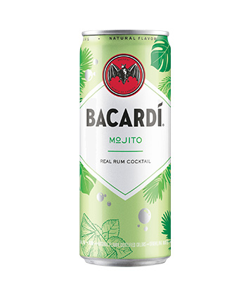 BACARDÍ Real Rum Canned Mojito is one of the best drinks for spring