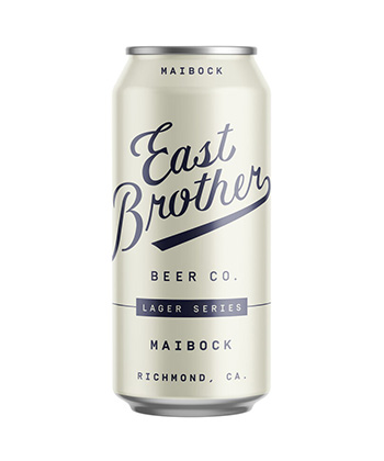 East Brother Beer Company Maibock is one of the best drinks for spring