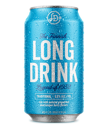 Finnish Long Drink Original is one of the best drinks for spring