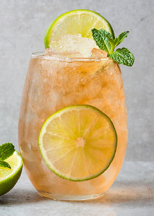 the irish mule is based on the classic moscow mule, swapping irish whiskey for vodka