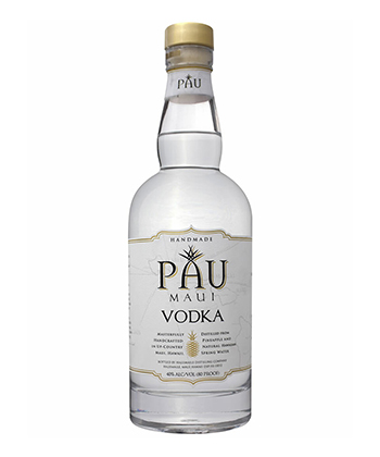pau maui 是最被低估的伏特加酒之一。