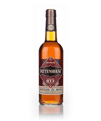Rittenhouse is one of the best whiskeys for beginners