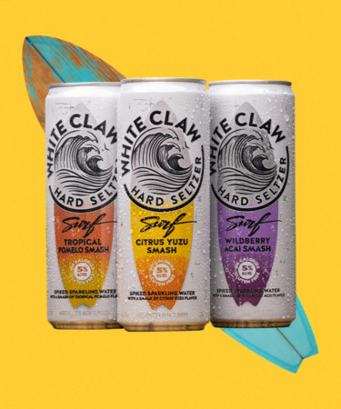 White Claw Debuts New Seltzer Line, White Claw Surf
