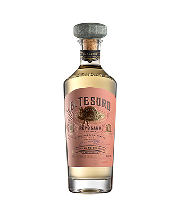 el tesoro is one of the best tequilas. 