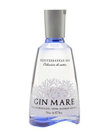 gin mare is one of the best gins for gin and tonics.
