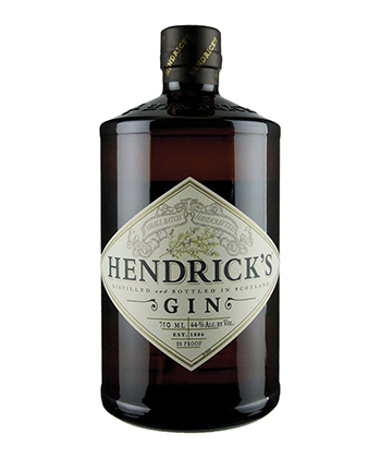 hendrick's is one of the best gins for gin and tonics.