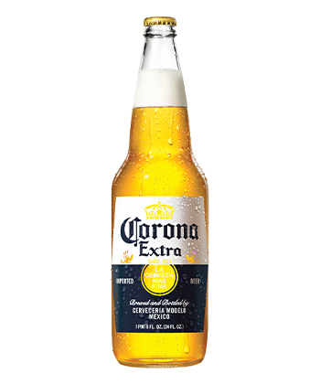 Corona es una de las mejores lagers mexicanas cuando se sirve fría.