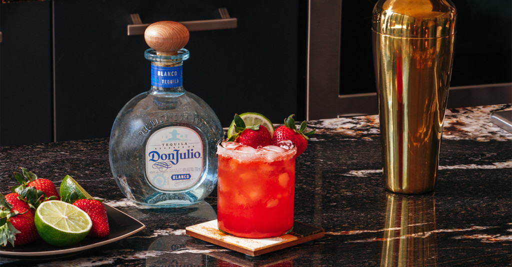Featuring Don Julio Blanco and rhubarb syrup, this seasonal twist on the Margarita shows how a classic can be reimagined.