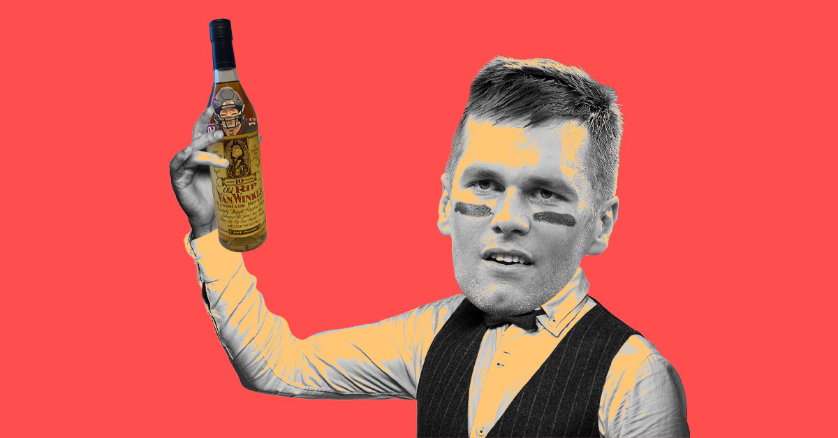 How to Make Your Pappy Bottle More Valuable? Paint Tom Brady's