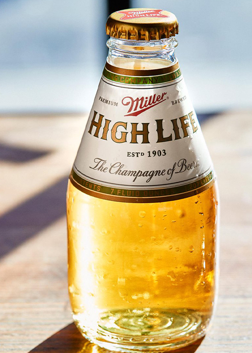 Miller High Life es una de las bebidas favoritas de los bartenders.