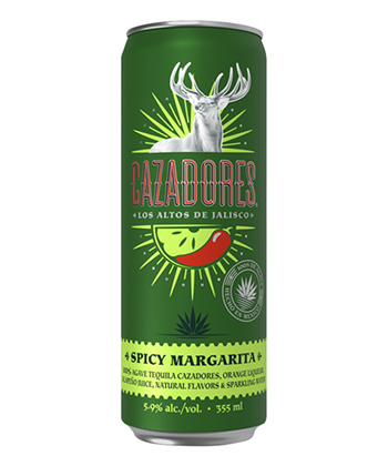 Tequila Cazadores Ready-to-Drink Spicy Margarita is one of the best Ready-to-Drink Margaritas to drink this summer.