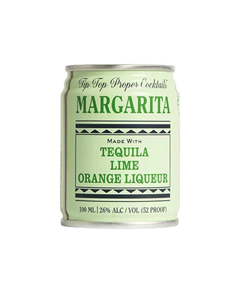 Tip Top Margarita is one of the best Ready-to-Drink Margaritas to drink this summer.