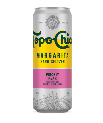 Topo Chico Margarita Hard Seltzer Prickly Pear is one of the best Ready-to-Drink Margaritas to drink this summer.