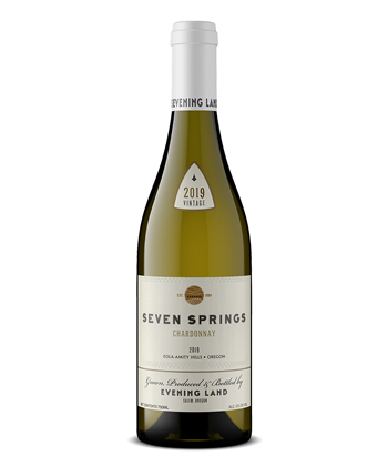 Evening Lands Seven Springs Chardonnay 2019 is one of the best chardonnays for 2022