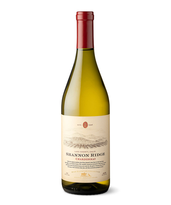 Shannon Ridge High Elevation Chardonnay is one of the best chardonnays for 2022
