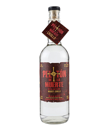 Pelotón de la Muerte Criollo is one of the best Mezcals to drink in 2022. 