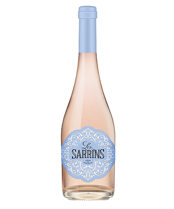Les Sarrins Côtes de Provence Rose 2021 is one of the best Rose Wines of 2022.