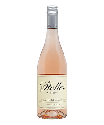 Stoller Family Estate Willamette Valley Pinot Noir Rose 2021 is one of the best Rose Wines of 2022.