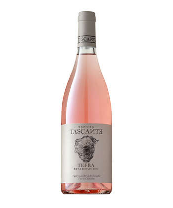 Tenuta Tascante Tefra Rosato Etna DOC 2021 is one of the best Rose Wines of 2022.