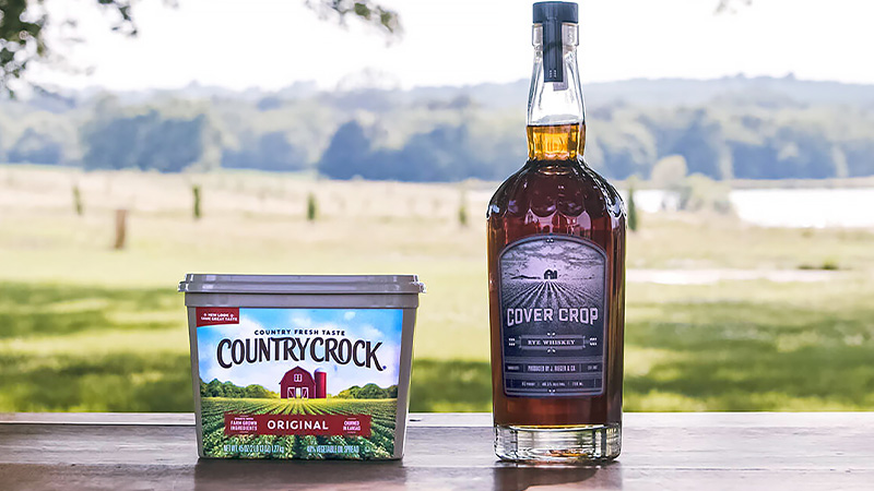 Country Crock Launches Cover Crop — A (Non-Dairy) Buttery Smooth Rye Whiskey