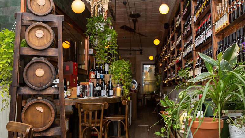 Terre is one of the best places to drink in Northwestern Brooklyn