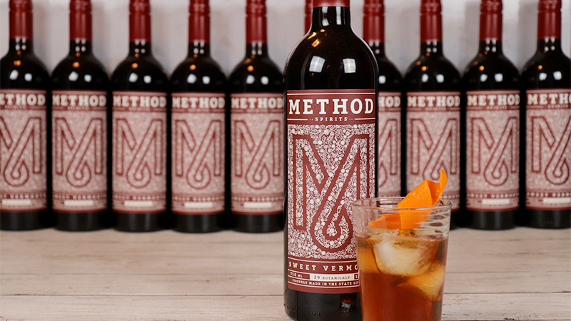 Method Spirits Sweet Vermouth is a bartender made vermouth