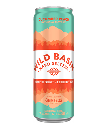 Wild Basin Cucumber Peach hard seltzer is one of the best hard seltzers, according to seltzer lovers.
