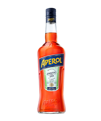 Aperol is one of the most popular liquor brands in the world
