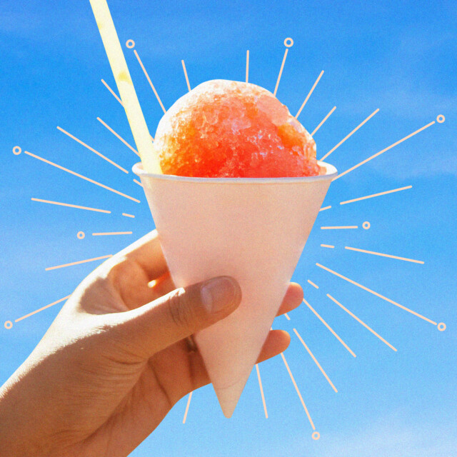 Aperol Snow Cones Are All I Want This Summer
