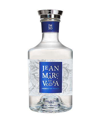 Jean Marc XO Vodka is one of the top 25 vodkas for 2022.