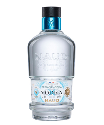 NAUD Vodka is one of the top 25 vodkas for 2022.
