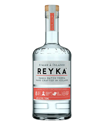 Reyka is one of the top 25 vodkas for 2022.