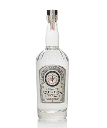J. Reiger & Co. Premium Wheat Vodka is one of the top 25 vodkas for 2022.