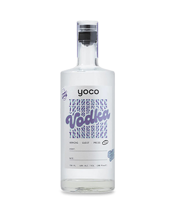 YoCo Vodka is one of the top 25 vodkas for 2022.