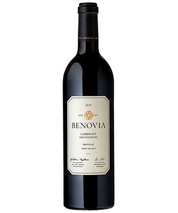 Benovia Winery Cabernet Sauvignon Oakville 2018 — одно из лучших вин Каберне Совиньон 2022 года.