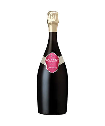 Champagne Gosset Grand Rosé Brut is one of the best sparkling rosés to drink in 2022.