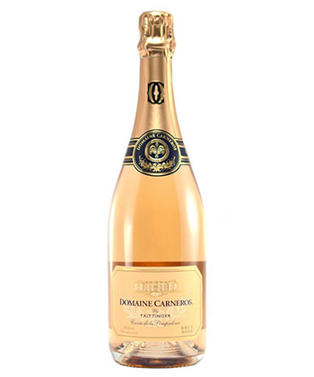 Domaine Carneros Brut Rosé Cuvee de la Pompadour is one of the best sparkling rosés to drink in 2022.