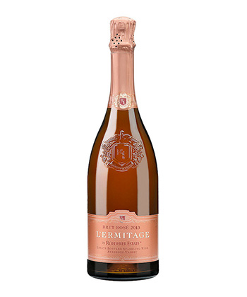 Roederer Estate L'Ermitage Brut Rosé is one of the best sparkling rosés to drink in 2022.