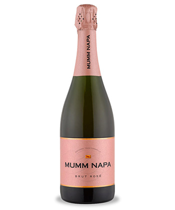 Mumm Napa Brut Rosé is one of the best sparkling rosés to drink in 2022.