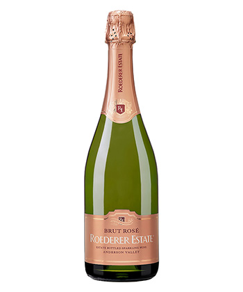Roederer Estate Brut Rosé is one of the best sparkling rosés to drink in 2022.