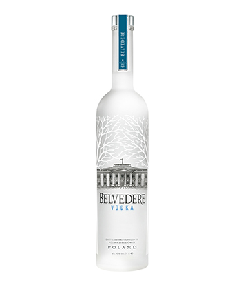 Belvedere is one of the top 25 vodkas for 2022.