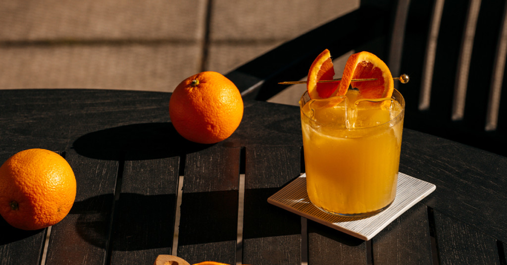 A play on the always traditional gin fizz, the Tanqueray Sevilla Fizz adds a bitter Spanish orange twist to the original template.