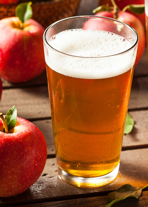 Draft cider is a great drink to order at a dive bar that's not a vodka soda.